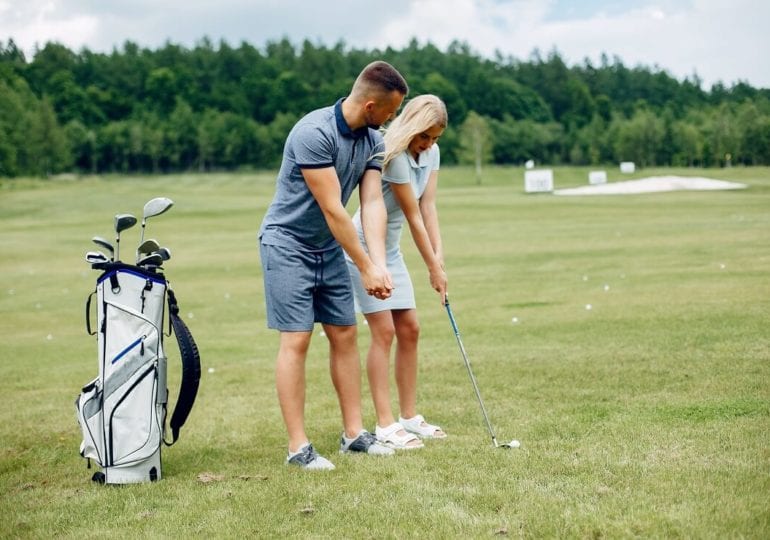 Golf spielen lernen 5 Der Pitch 123 Golfsport