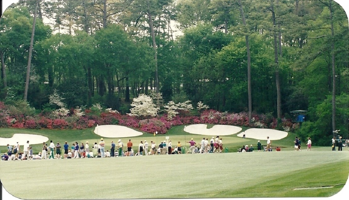 Zuschauer im Augusta National Golf Club