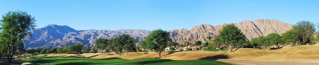 Panorama vom La Qunita Golfkurs