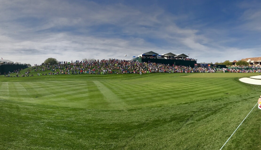 Zuschauer bei der Phoenix Open