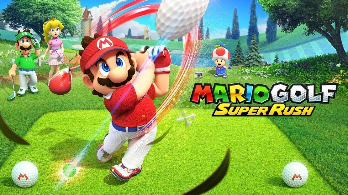 Mario Golf Super Rush Titelbild