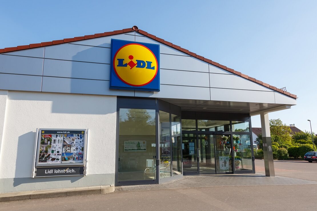 Lidl Markt von außen