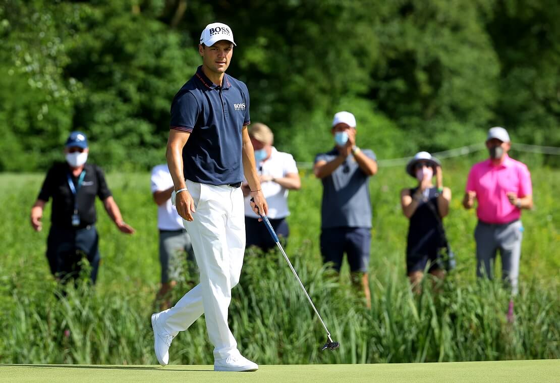 Martin Kaymer läuft über das Grün