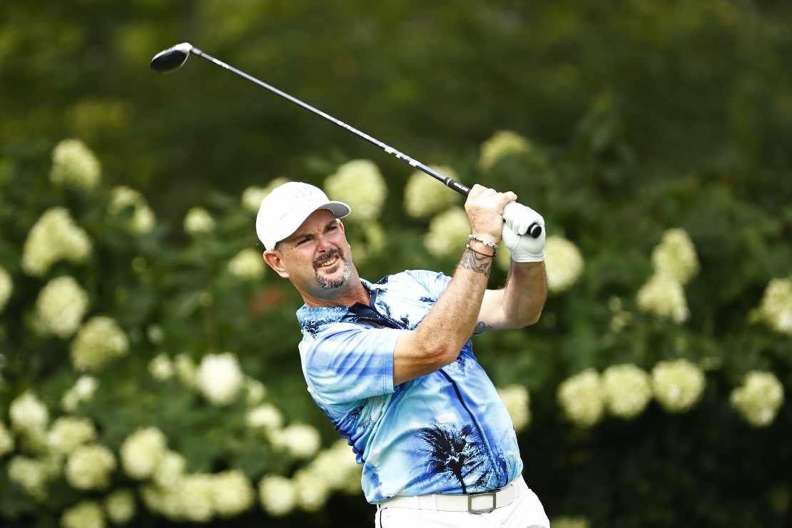 Rory Sabbatini schwingt den Golfschläger
