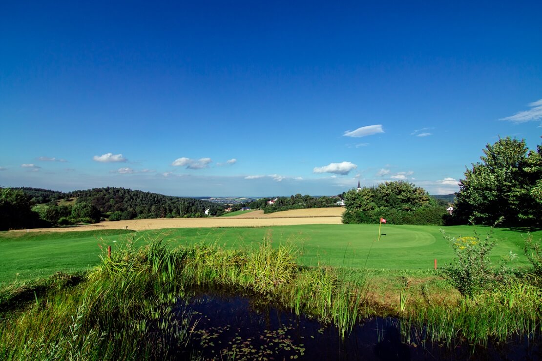 18. Grün des Golfclub Bad Münstereifel