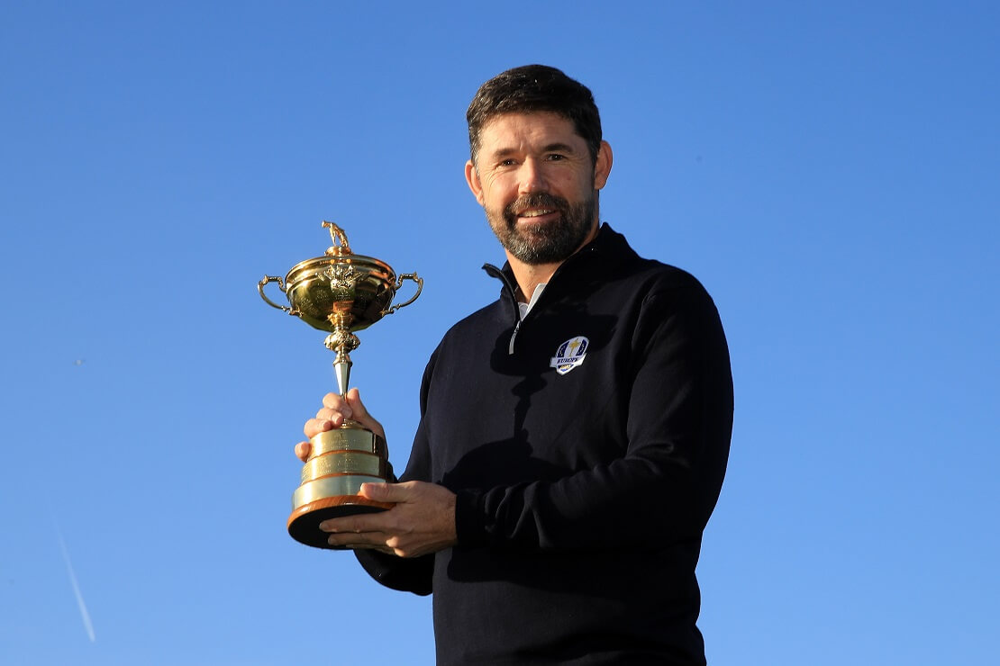 Padraig Harrington mit dem Ryder Cup