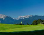 Golfplatz in Obersalzberg in Bayern