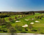 Golfplatz des Gut Heckenhof von oben