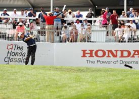 Sungjae auf dem Golfplatz im Honda Classic