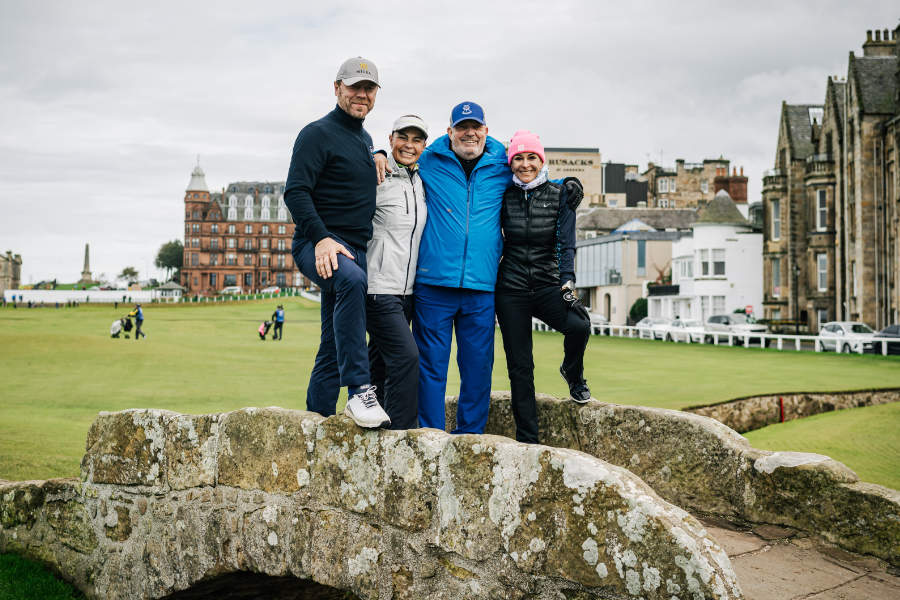 St. Andrews: Porsche Golf Circle erlebt Traumtage im „Home of Golf“