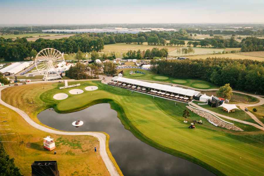 Porsche European Open:Porsche Nordcourse mit ikonischem Riesenrad