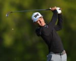 Golfer Eric Cole beim Schlag mit dem Eisen