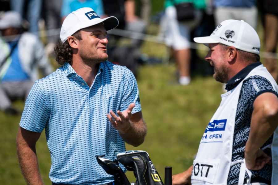 Freddy Schott mit seinem Caddy auf der Porsche European Open