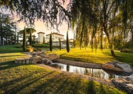 Golf Club Le Fonti – Abschlag in den Hügeln von Bologna