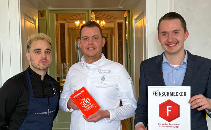 Das Team des Restaurant Hilmar mit Auszeichnung