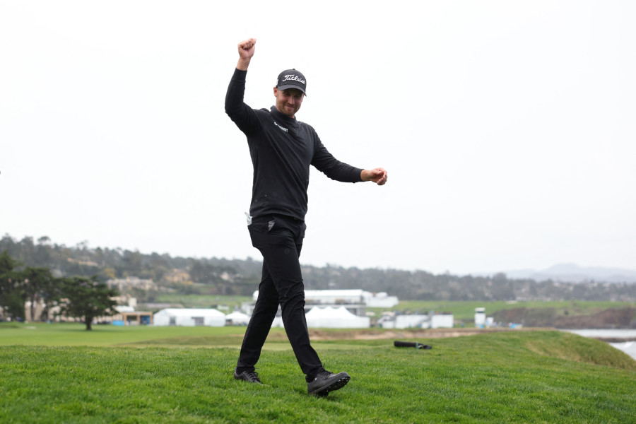 Wetterabbruch bei AT&T Pebble Beach Pro-Am: Clark gewinnt mit Sensationsrunde