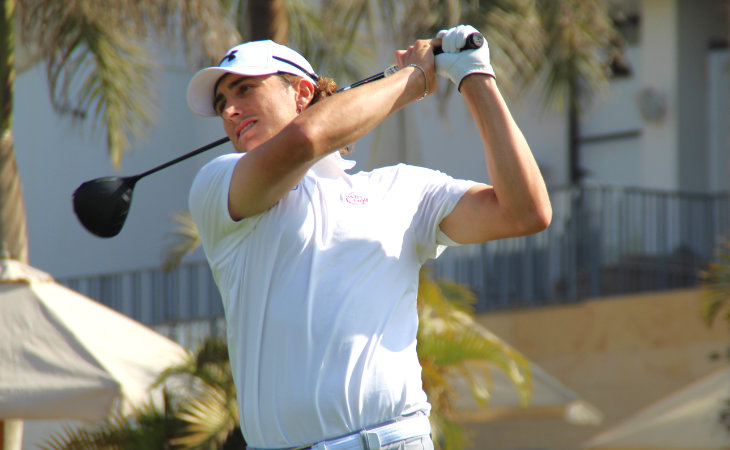 Cedric Gugler beim Golfschwung