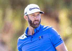 Dustin Johnson in der Profilaufnahme