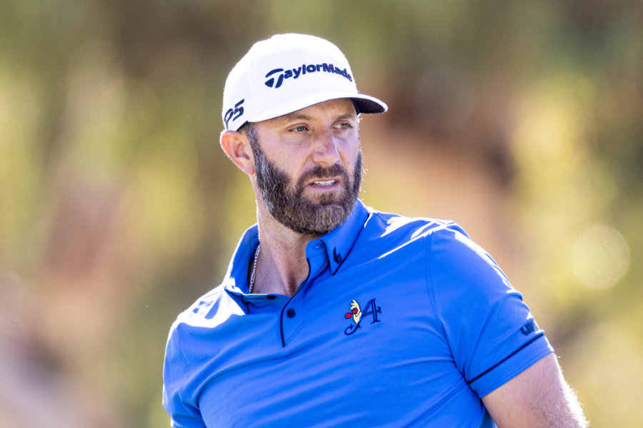 Dustin Johnson in der Profilaufnahme