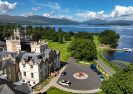 Ein schönes Golfhotel am Loch Lomond