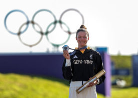 Esther Henseleit gewinnt die Silbermedaille im Golf /Olympia 2024
