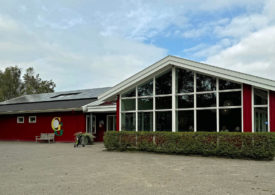 Das Clubhaus eines Golfclubs